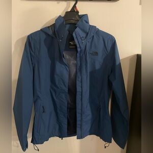 The north face blue jacket